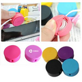 Colorful Silicone Earphone Cable Winder And Screen Cleaner